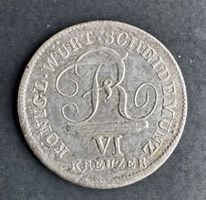 Deutschland - Württemberg 6 Kreuzer 1811