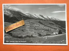 Alte Ansichtskarte: Schwendi, Toggenburg mit Churfirsten