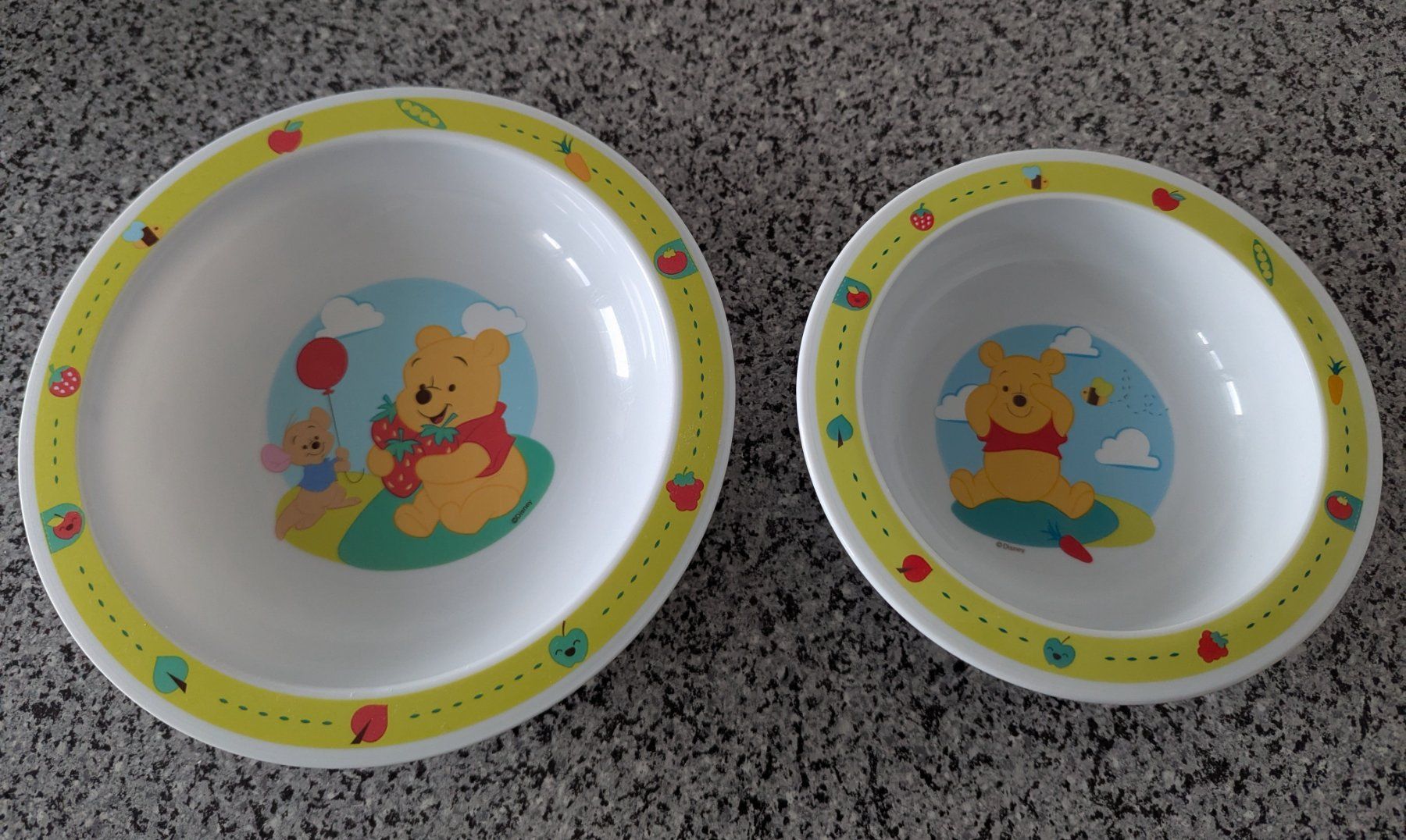 Piatti: Winnie Pooh Teller Set, 2 Stück – Usato da Horgen venduto da snickers58