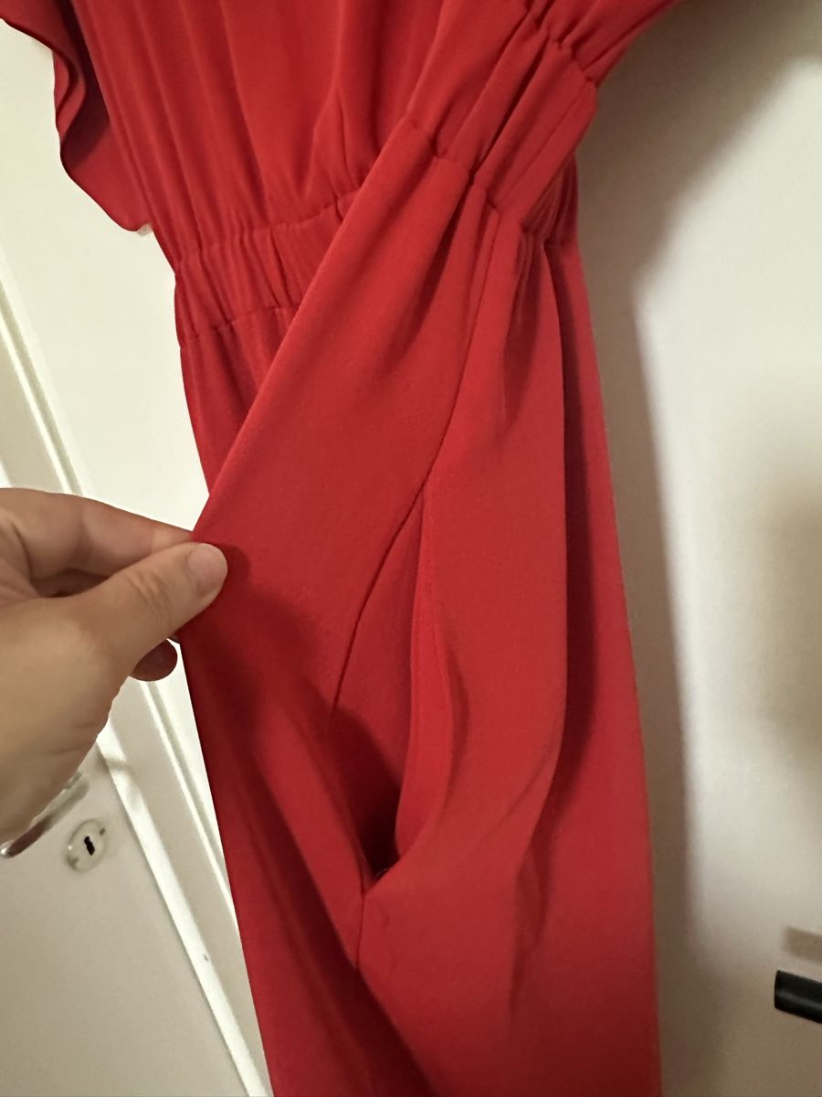 Vestiti: Rotes Kleid Gr. 48-50 – Usato da Volketswil venduto da Sina008 5