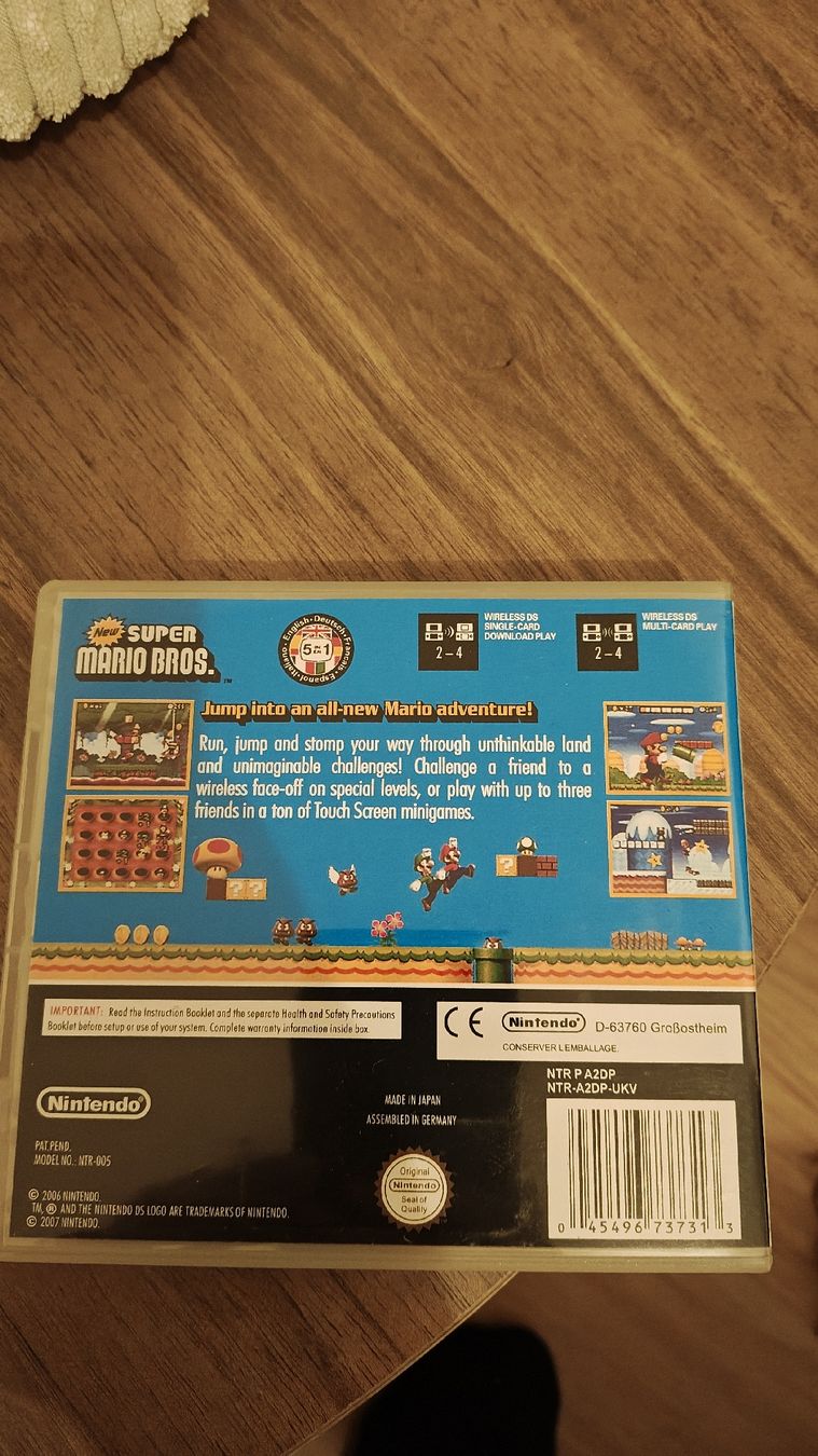 Nintendo Giochi: Nintendo DS New Super Mario Bros – Usato da Montagnola venduto da mattbert86 2