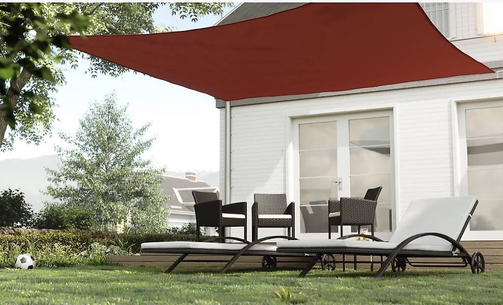 Tende da sole: Sonnensegel 4x6m Rot – Usato da Bönigen venduto da Randamplan 3