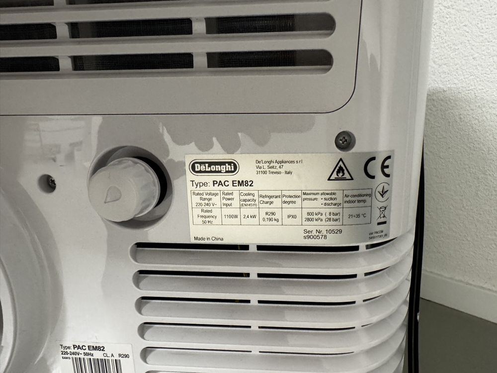 De'Longhi Klimageräte: DeLonghi Klimagerät - Mobile Klimaanlage Schlafzimmer leise – Neu (gemäss Beschreibung) aus Zürich von chr_pm52 1