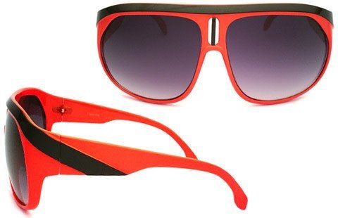 Occhiali & Lenti: Aviator Retro Stripes Kult Sonnenbrille ruby red SRT19-RBRD – Nuovo e nell'imballaggio originale da Illnau venduto da diy-shop 1