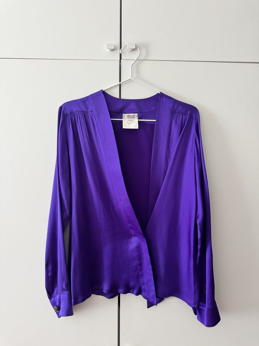 Camicette: Blouse en soie - YSL – Usato da Nyon venduto da emx0xc