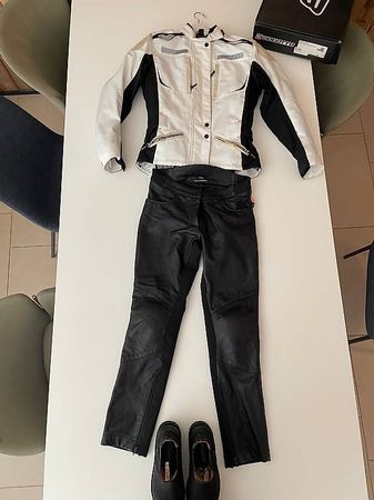 Ensemble moto taille 38 S-M Bottines cuir Chelsea Taille 38