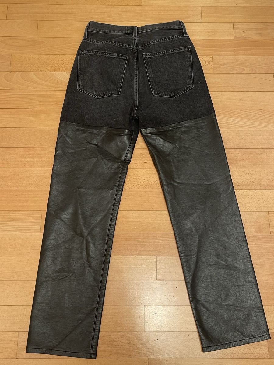 Agolde Jeans: AGOLDE Los Angeles leather pants Jeans – Usato da Castagnola venduto da Car2X2N 4