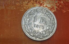 1 Frankenmünze 1914