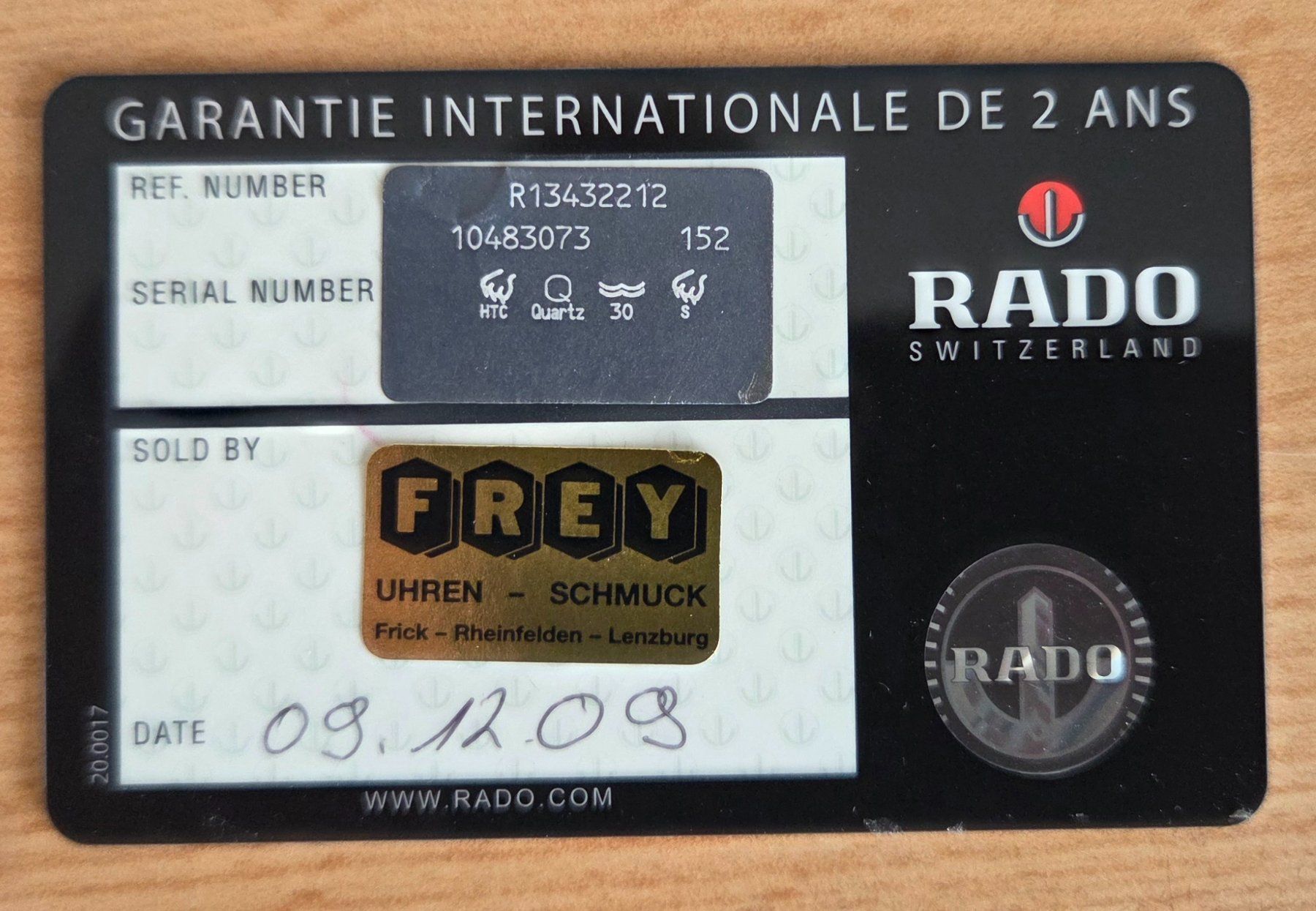 Rado Orologi: RADO Diastar High Tech Ceramics, Scratchproof, Watersealed – Usato da Möriken AG venduto da Mavo 9