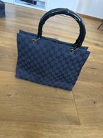 Gucci Bamboo GG Tote Bag Schwarz