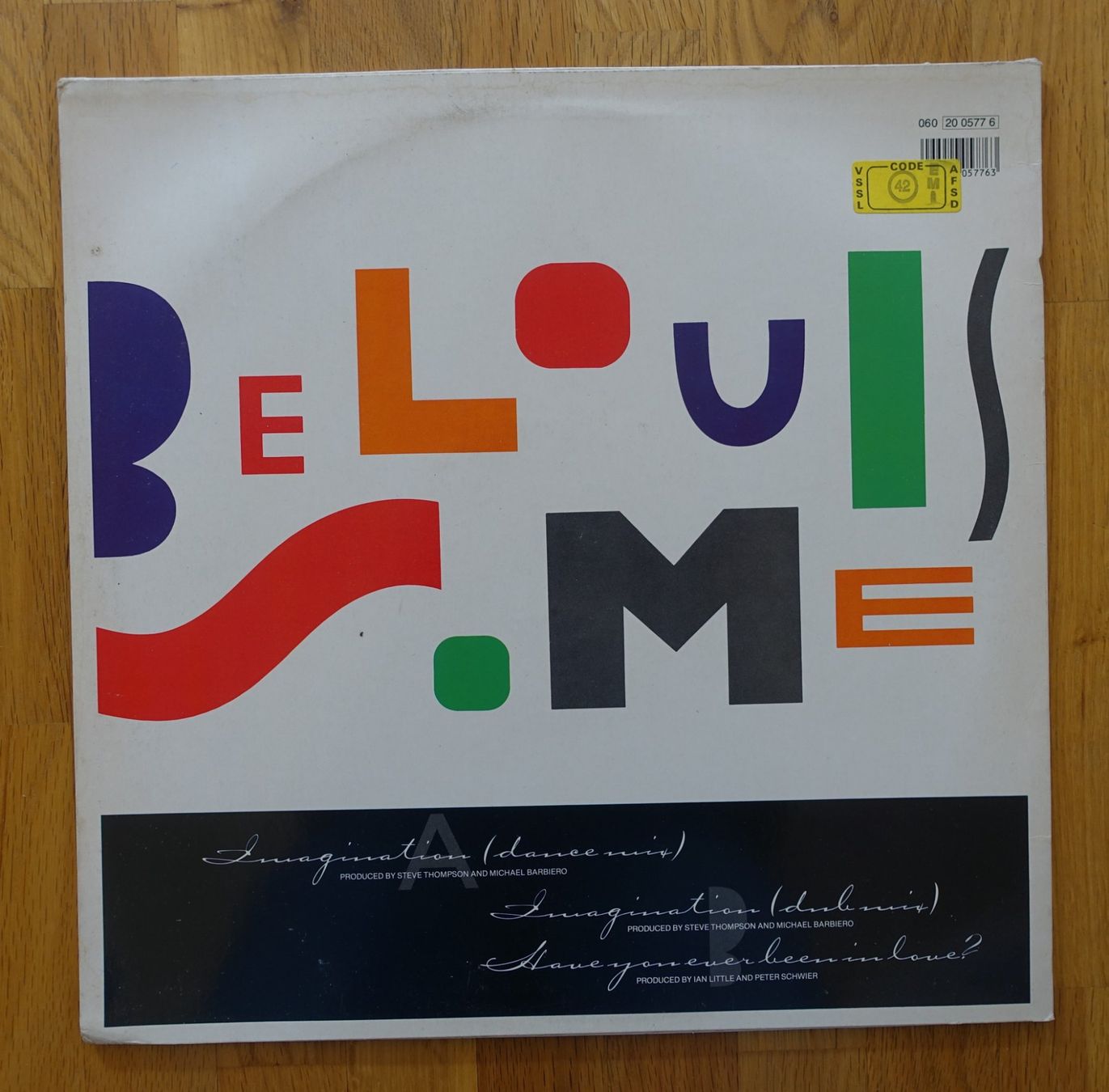 Dischi in vinile: Belouis Some – Imagination - MAXI - T12 – Usato da Sessa venduto da discoverymedia 1