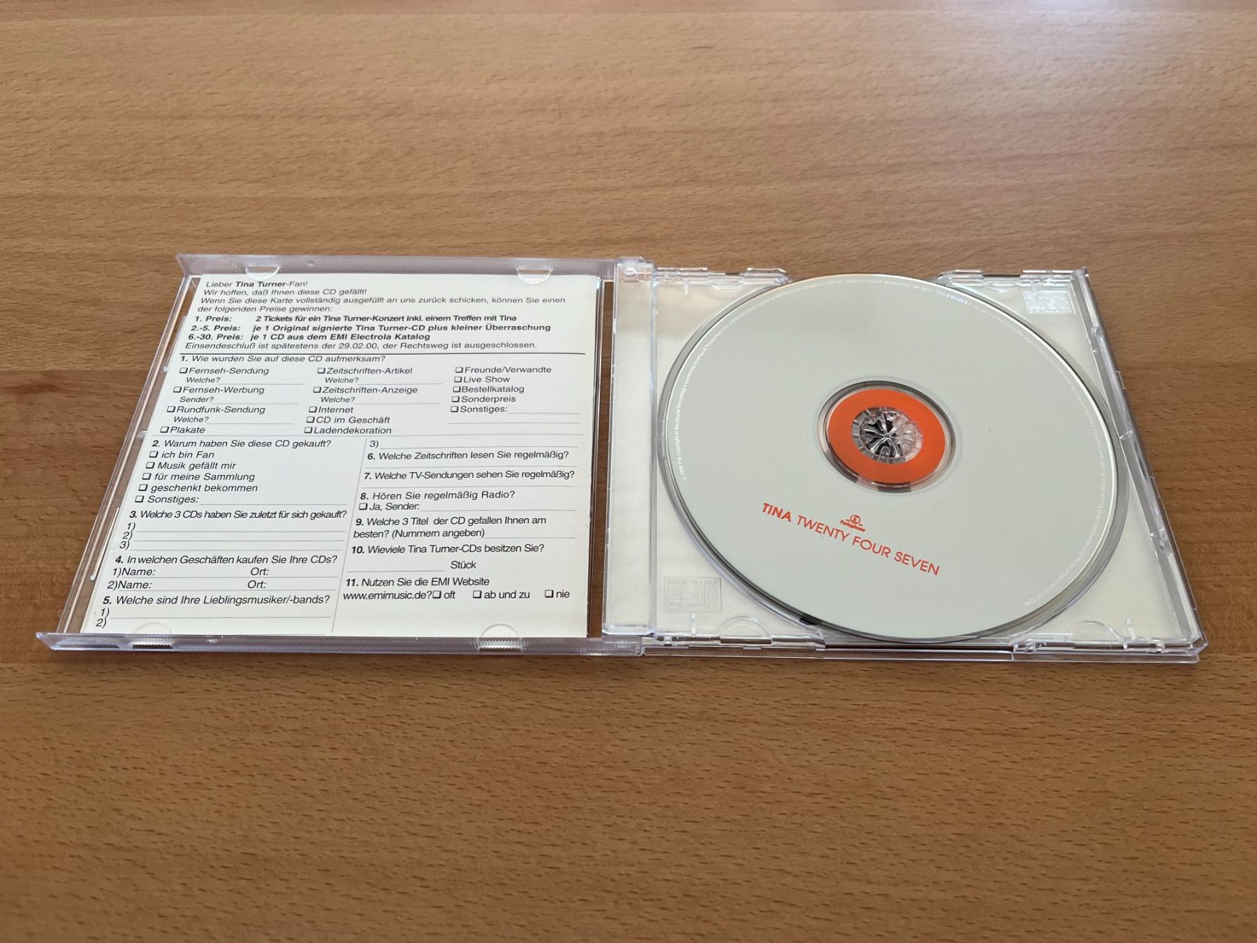 CD: Tina Turner - Twenty Four Seven – Usato da Bätterkinden venduto da emmentaler2008 1