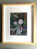 Stillleben Rosen _ Adolf Funk_Gouache