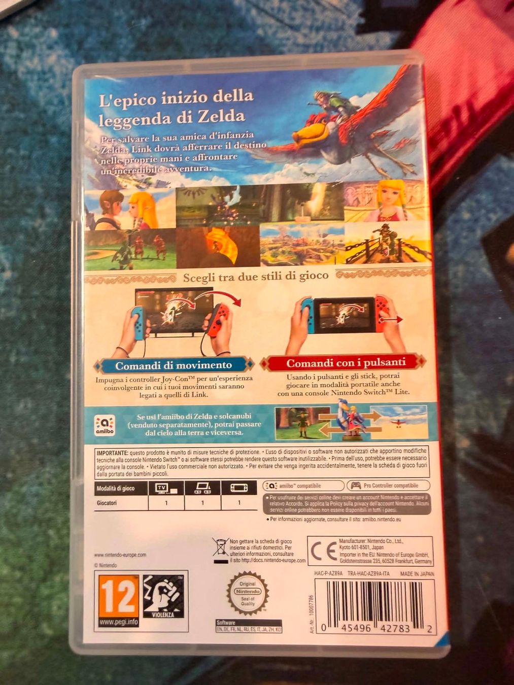 Nintendo Giochi: Zelda Skyward Sword HD Nintendo Switch – Usato da Giubiasco venduto da Ticinerd 1