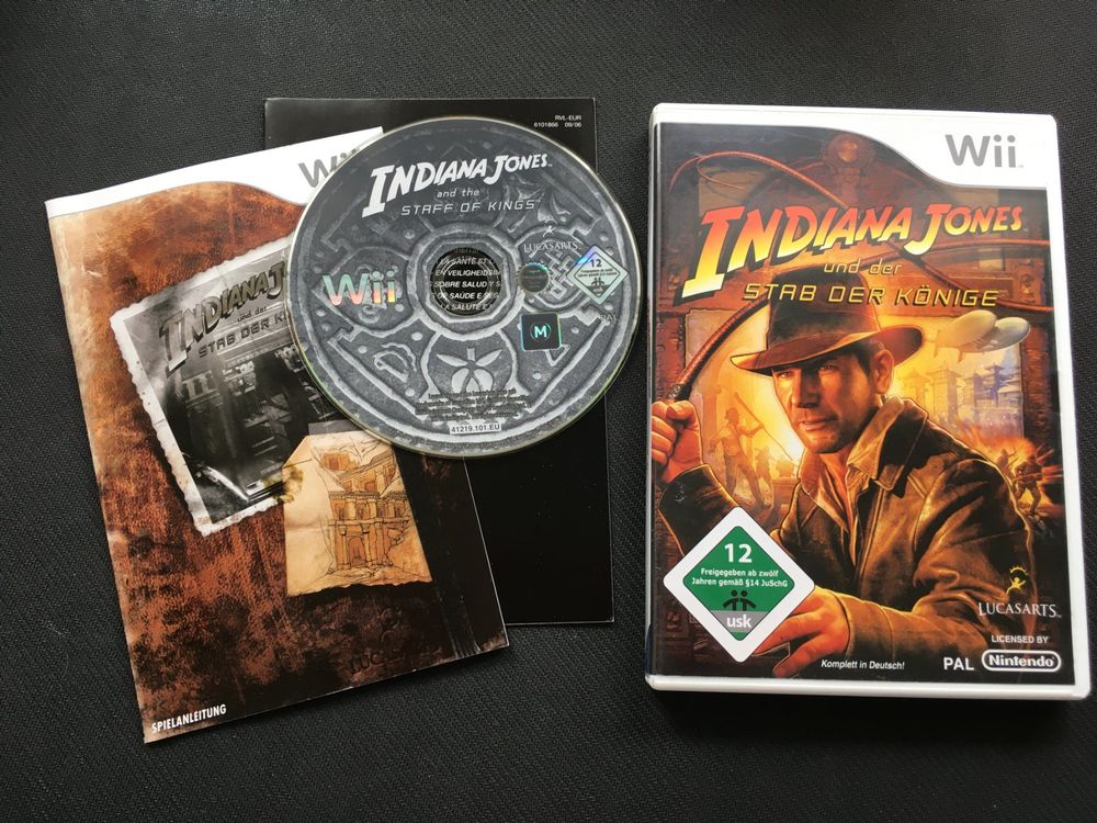 Indiana Jones und der Stab der Könige für Nintendo Wii Kaufen auf Ricardo