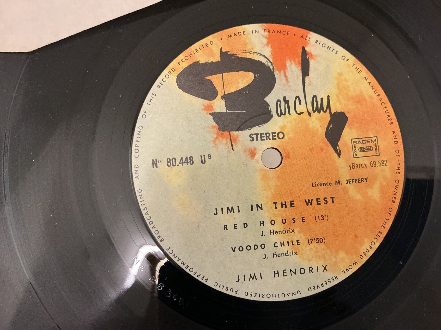 Schallplatten: Jimi Hendrix LP - In The West – Gebraucht aus Winterthur von Tumko-Vinyl 2