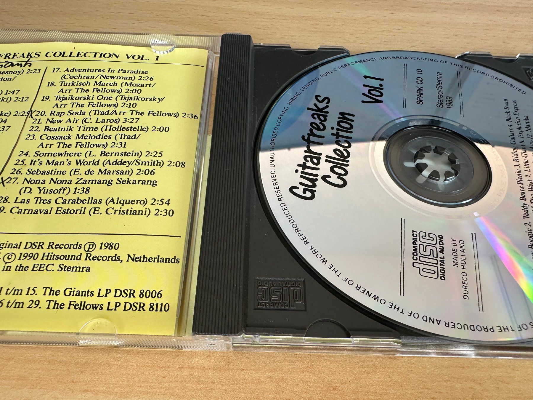 CD: Various – Guitarfreaks Collection Vol.1 – Usato da Rikon im Tösstal venduto da Alpenmutz 2