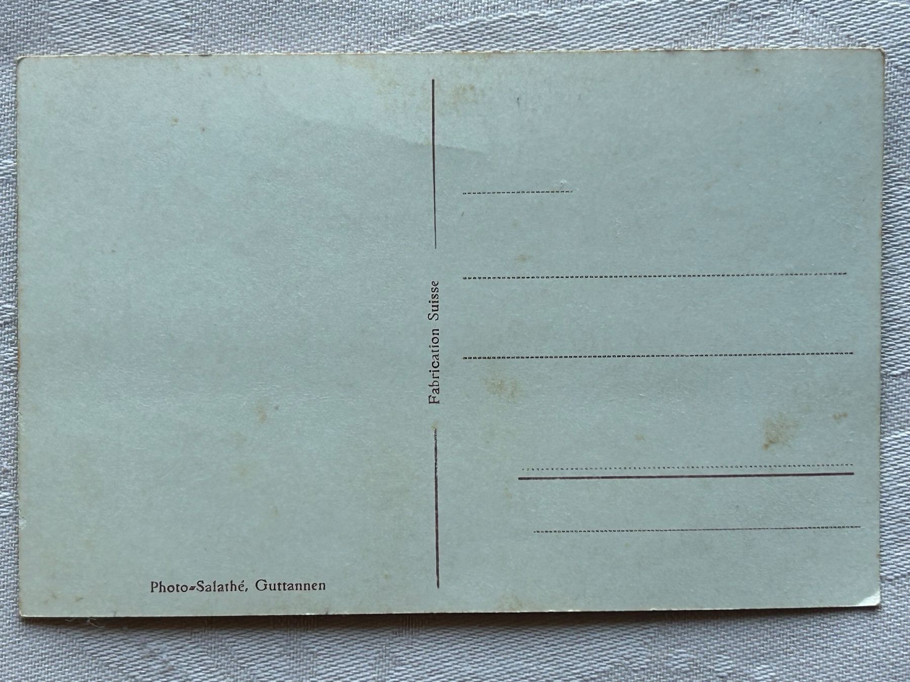 Cartoline postali: VS Rhonegletscher – Usato da Gächliwil venduto da H-PL 1