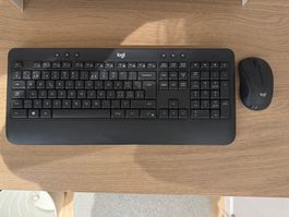 Logitech wireless keyboard + mouse combo