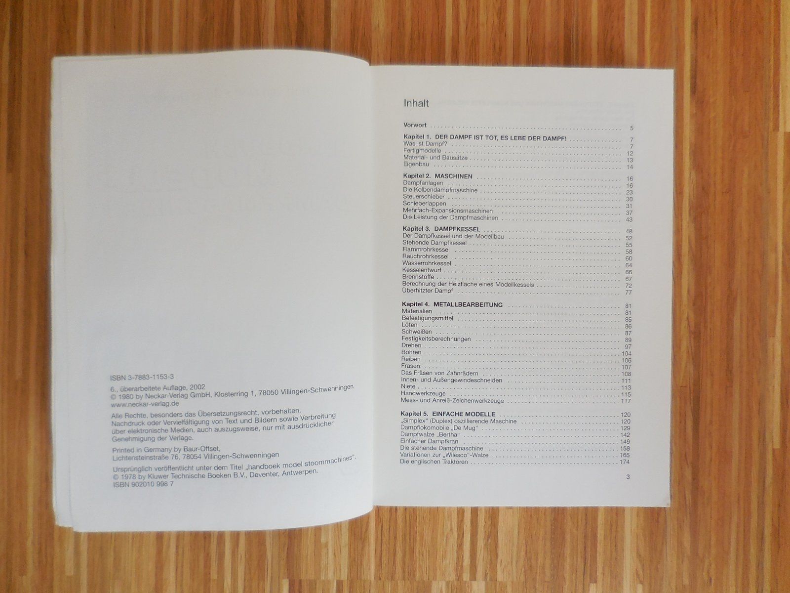 Kit di modellismo & Modellini statici: Dampfmaschinenbuch – Nuovo (secondo la descrizione) da Waldstatt venduto da 37bernhard79 2