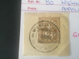 Ziffernmarke Nr. 80 Wienacht- Tobel ( Appenzell A-RH)
