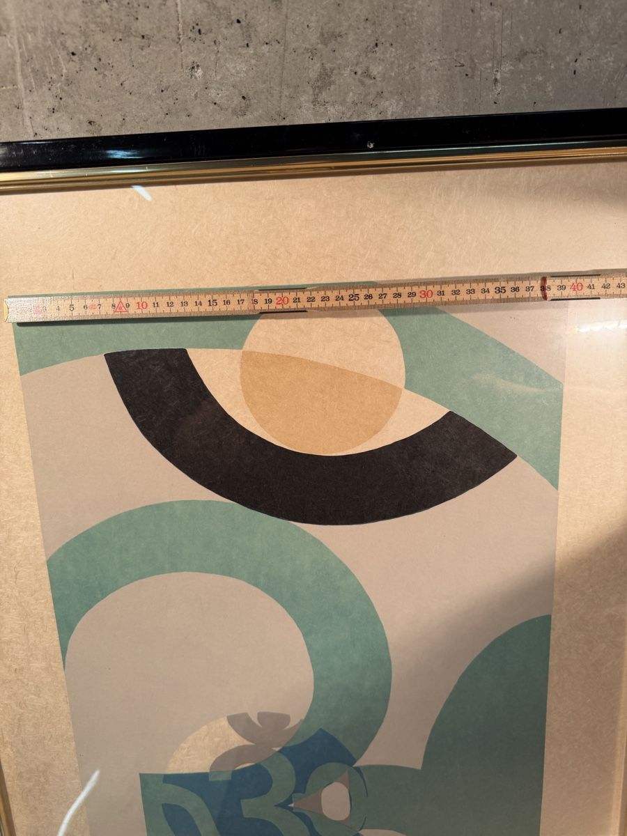 Gemälde: Framed Abstract Art Print Signed 11/45 – Gebraucht aus Lausanne von vas_cdb2 3