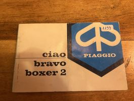 Piaggio Ciao Bravo Boxer Handbuch