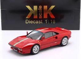 FERRARI 288 GTO 1984 ROT mit STREIFEN 1:18 KK-SCALE