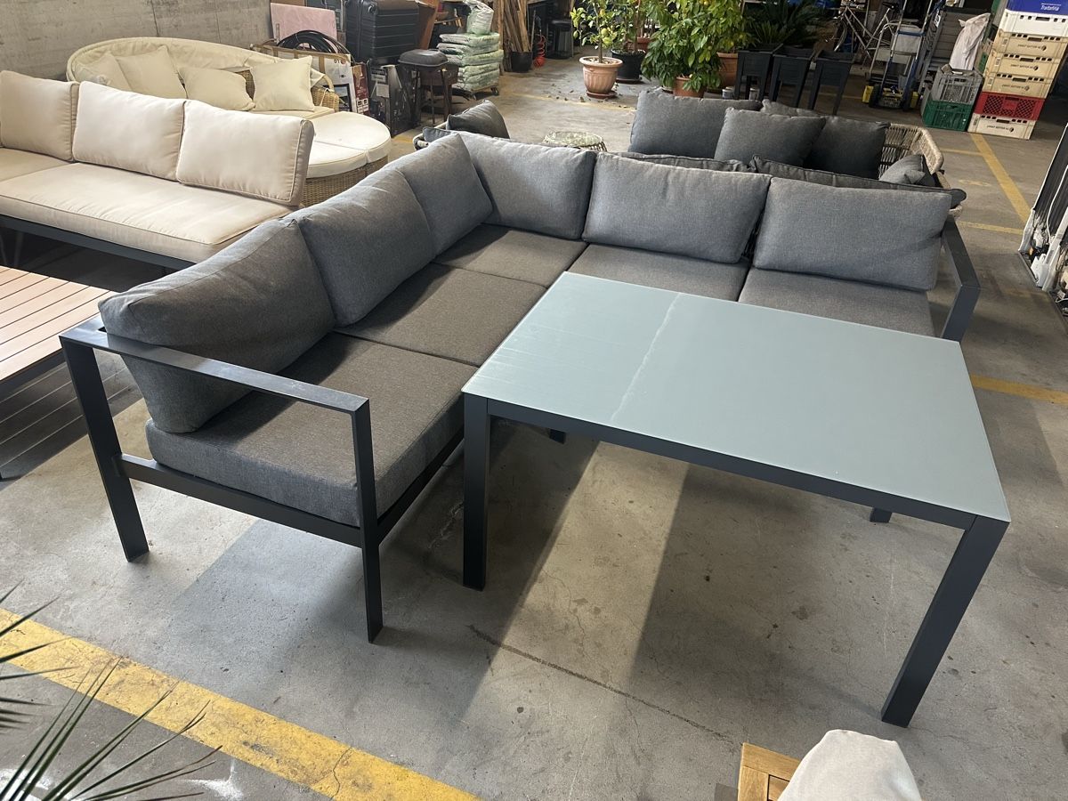 Divani: Gartenlounge Alu 3-tlg Gartenmöbel – Usato da Steinach venduto da EvAy_Trade_2023 1