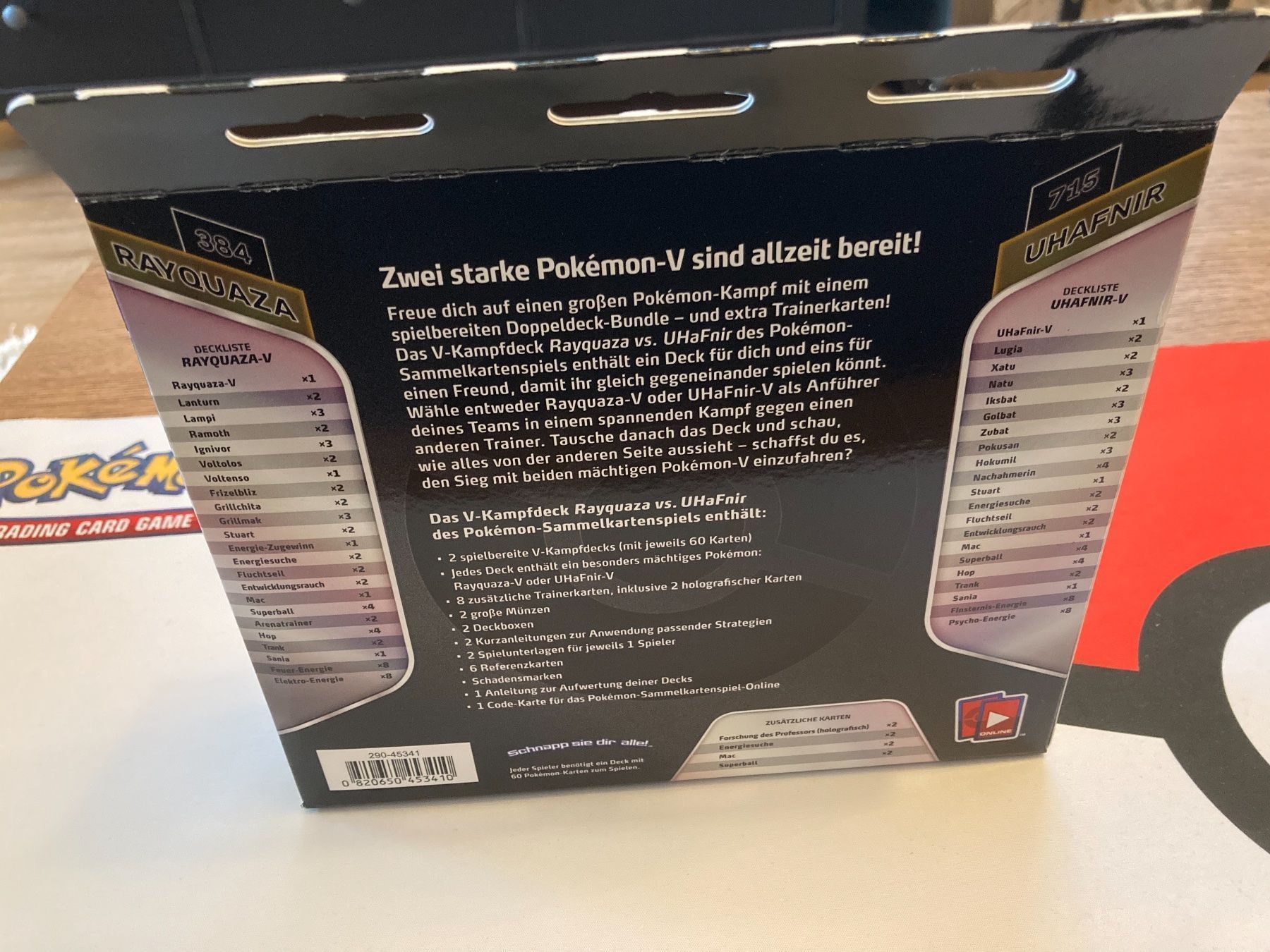 Cartoline: Pokemonkarten V Kampf-Deck Ray VS. Uha – Usato da Küssnacht am Rigi venduto da Ebikoner 4