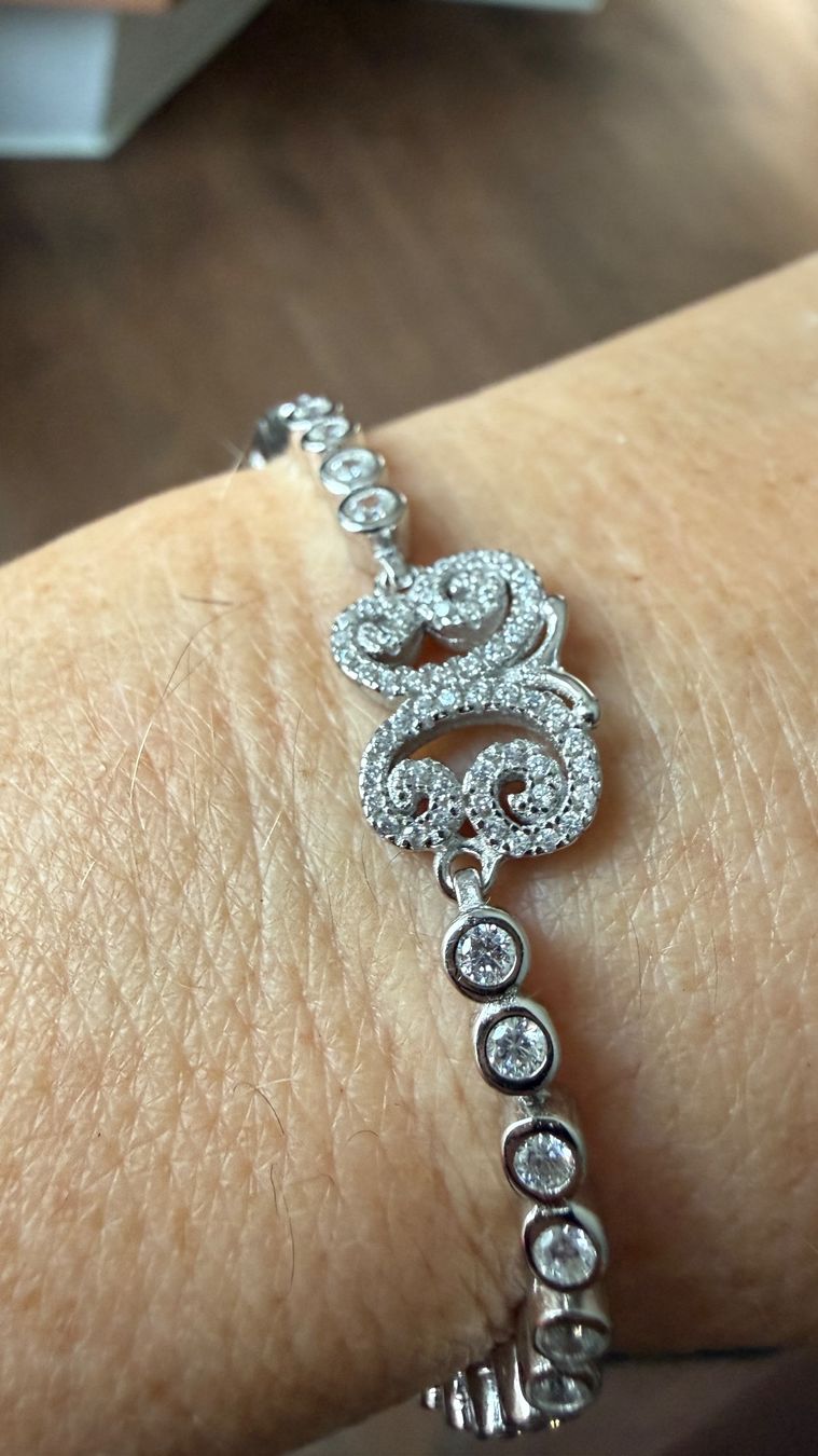 Bracciali & Braccialetti: Wunderschönes Silber 925 -Armband, Schmetterling – Nuovo e nell'imballaggio originale da Ebikon venduto da Leonidas2