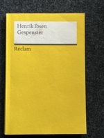 Henrik Ibsen Gespenster Reclam Edition Book