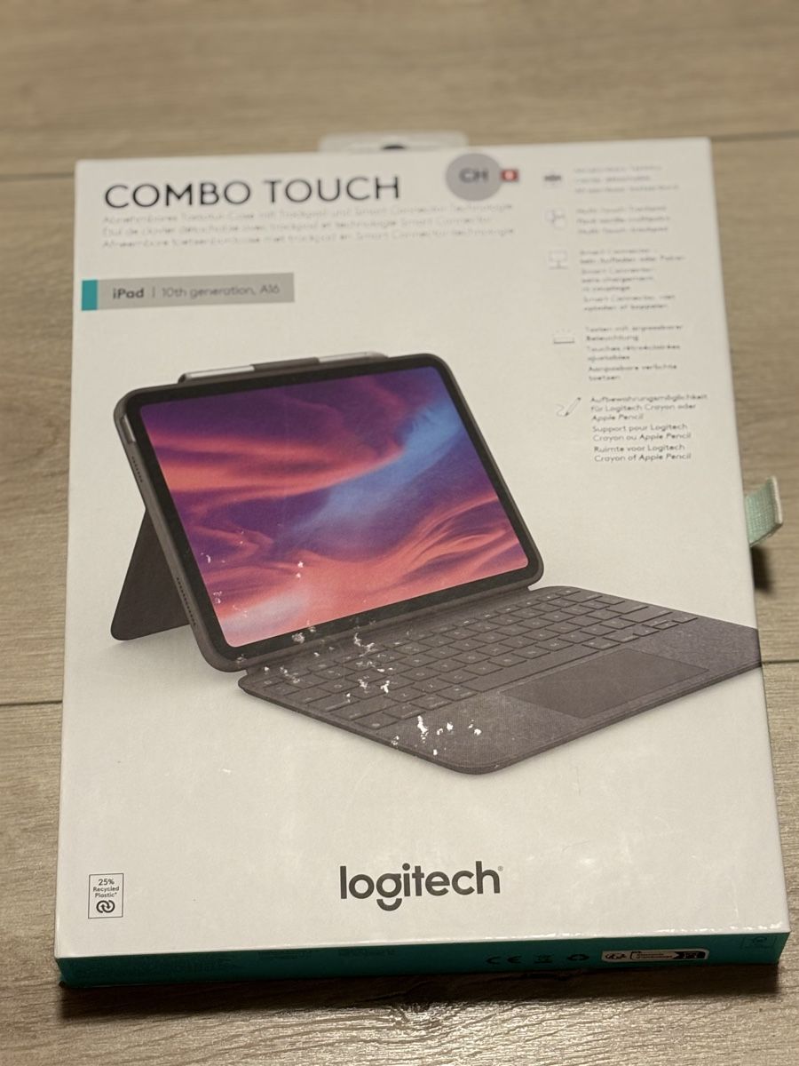 Logitech Tastiere: Étui de clavier avec trackpad et technologie Smart Connector – Nuovo e nell'imballaggio originale da Tafers venduto da Claire_rng5 2