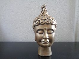 Buddha Kopf gold (20.5 cm)