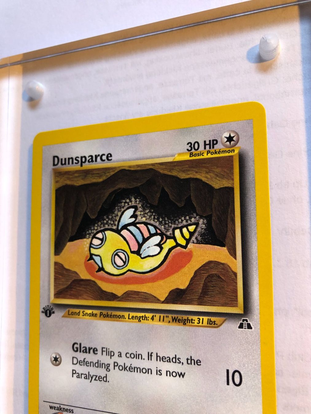 Carte collezionabili: Dunsparce 1st Neo Discovery - MINT - ab 1.- – Usato da Giubiasco venduto da dan_pr8b 3