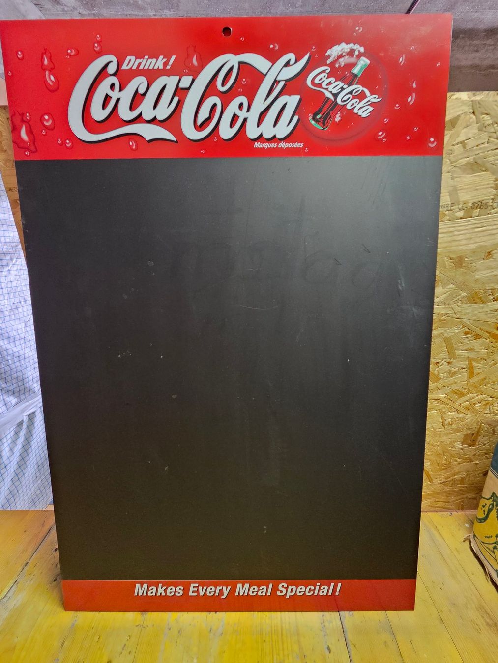Coca-Cola Ecriteaux: Coca-Cola MenuTafel – D'occasion à Mollis par Cadillac58 1