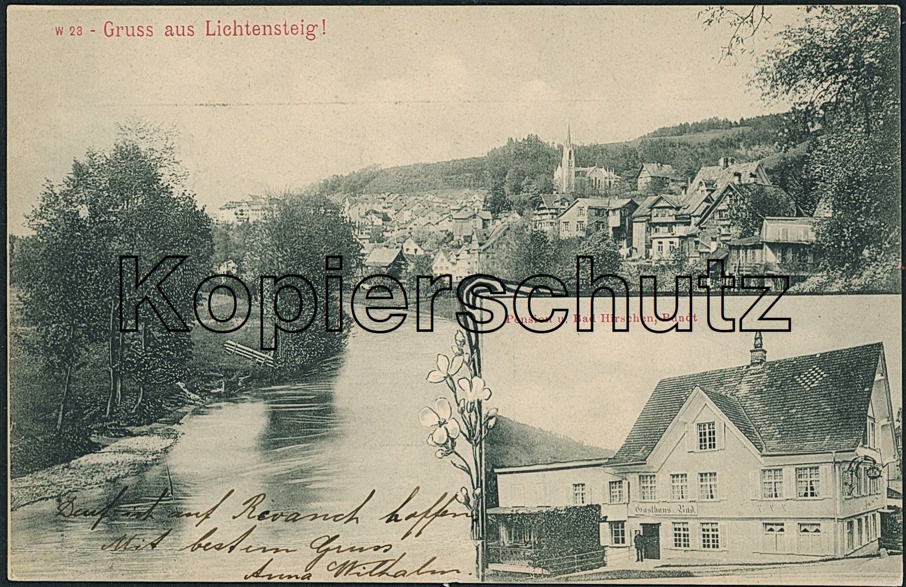 Cartes postales: SG Lichtensteig – D'occasion à Schindellegi par Jonathan77