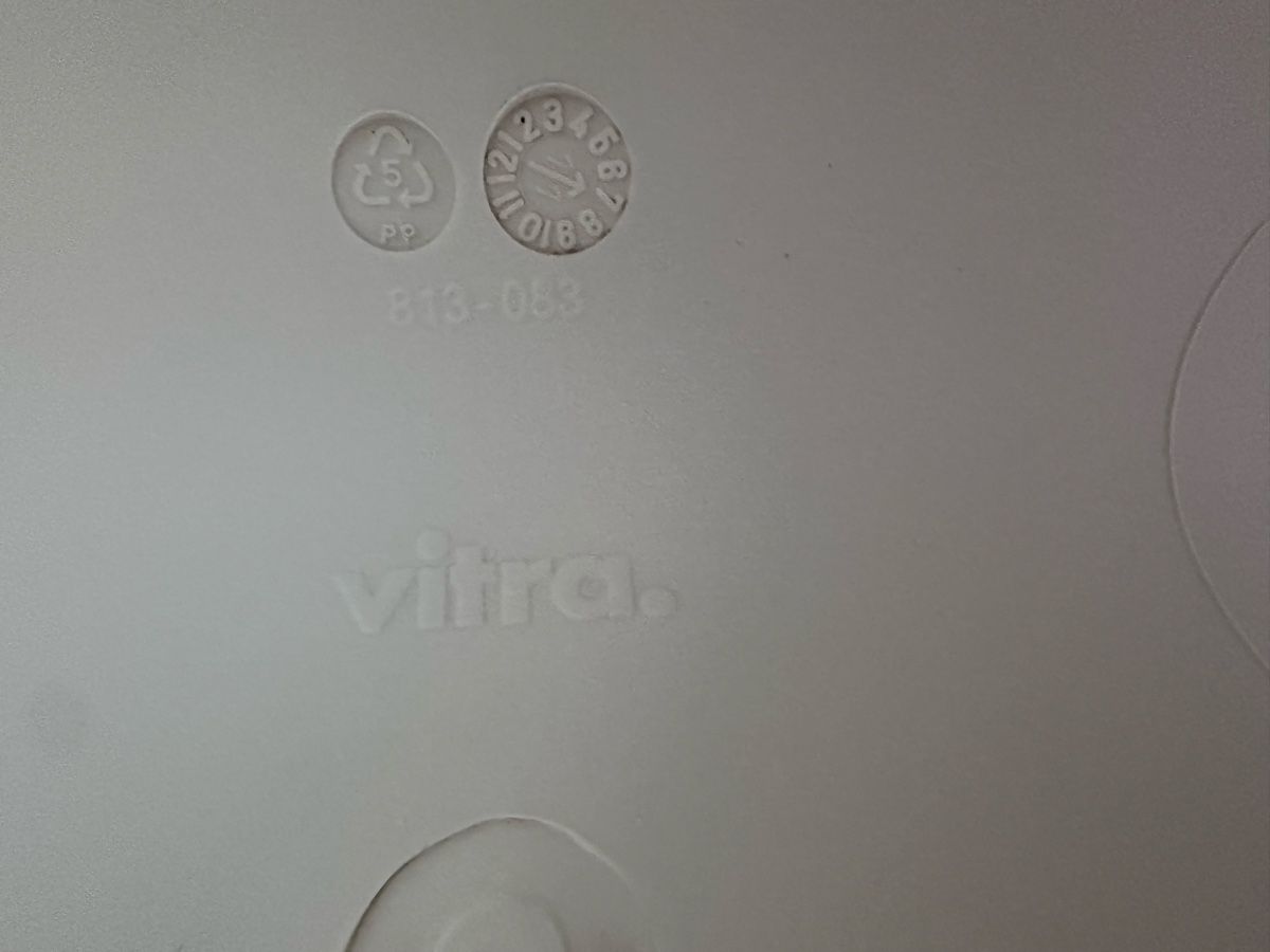Vitra Sedie: Vitra Panton Chair Weiss – Usato da Luzern venduto da cam_f7qx 6