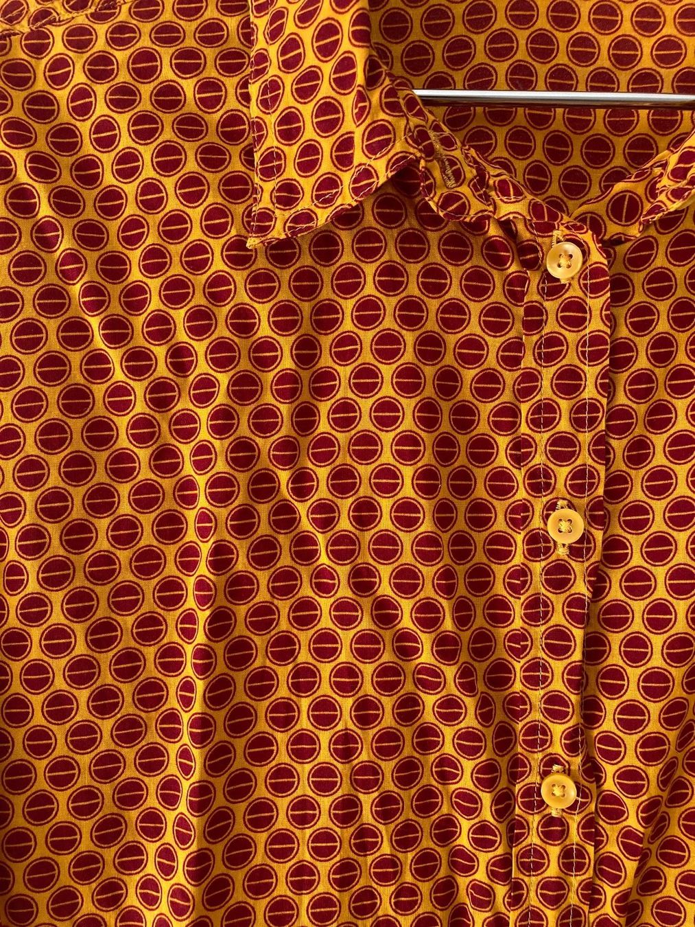 Benetton Camicette: Bluse kurzarm Rot-Orange – Usato da Zürich venduto da julia_le 1