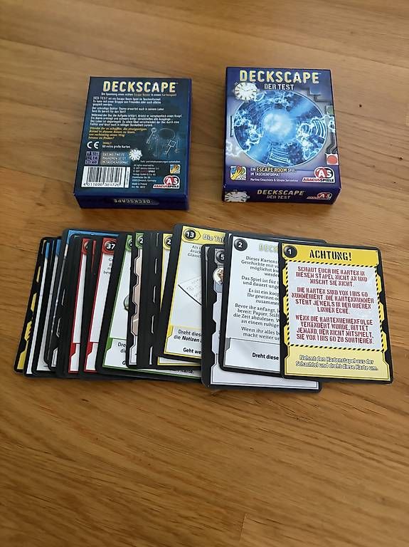 Spiele: Deckscape Der Test – Gebraucht aus Frenkendorf von MISA8283
