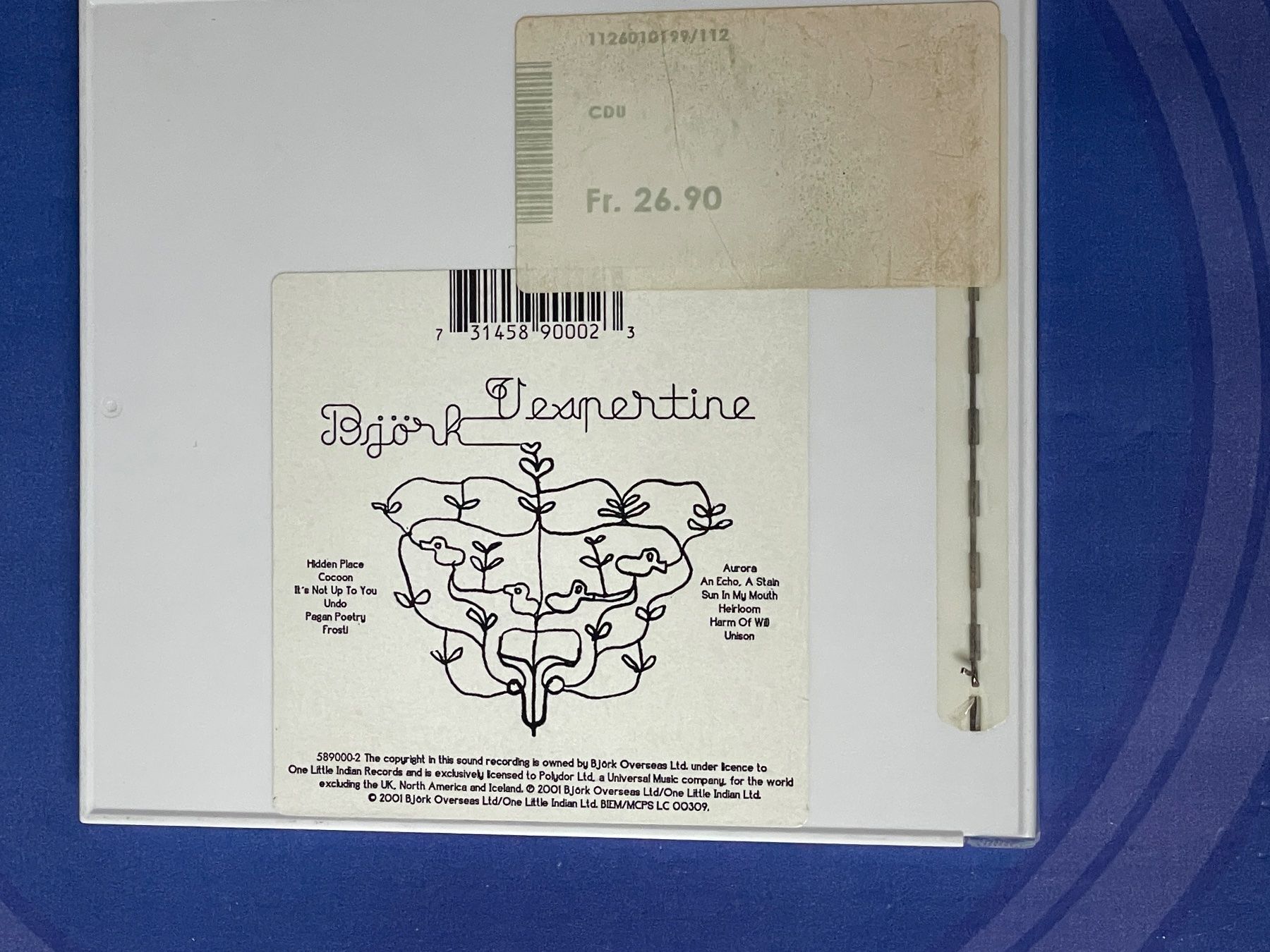 CDs: Björk - Vespertine – D'occasion à Muri b. Bern par AdidasCollector 3