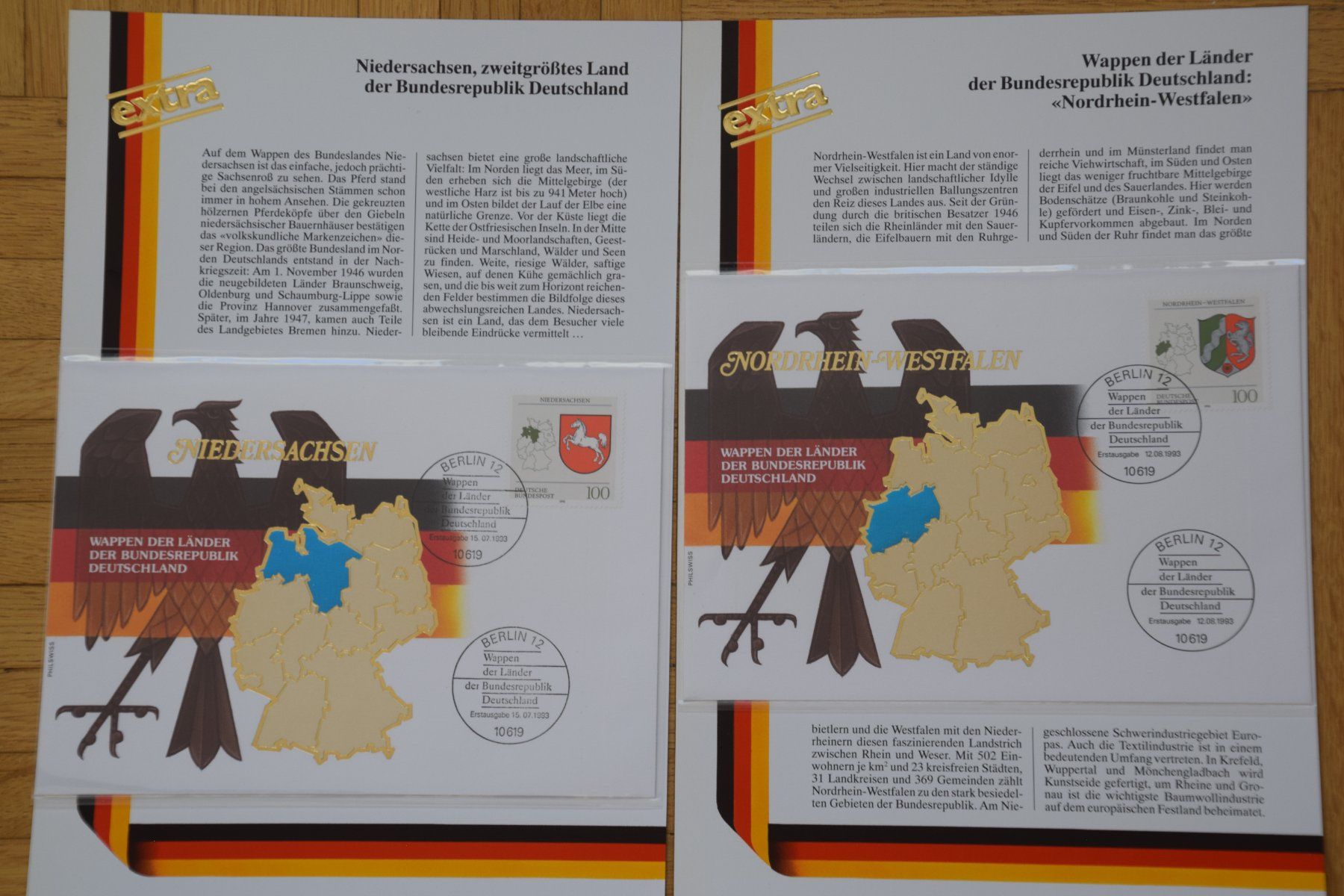 Documenti: 1 Münzsatz u. 34 Belege BRD – Usato da Luzern venduto da CH2018 7
