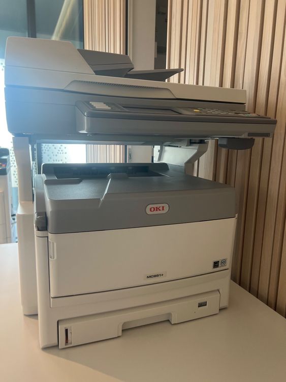 OKI MB760dnfax Multifunktionsdrucker | A4, Mono, Mit Fax & Duplex
