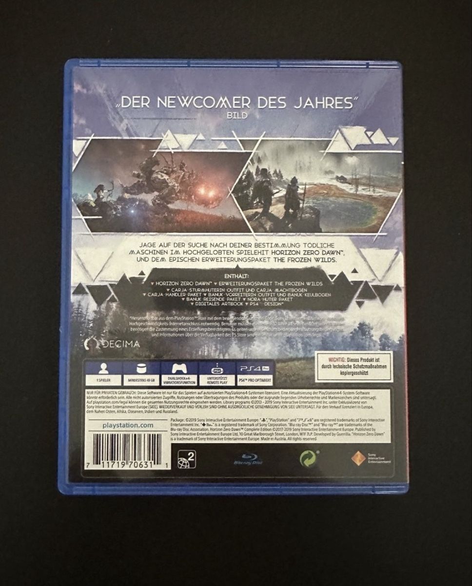 Spiele: Horizon Zero Dawn Complete Edition - PS4 – Neu (gemäss Beschreibung) aus Waltenschwil von kneda 1