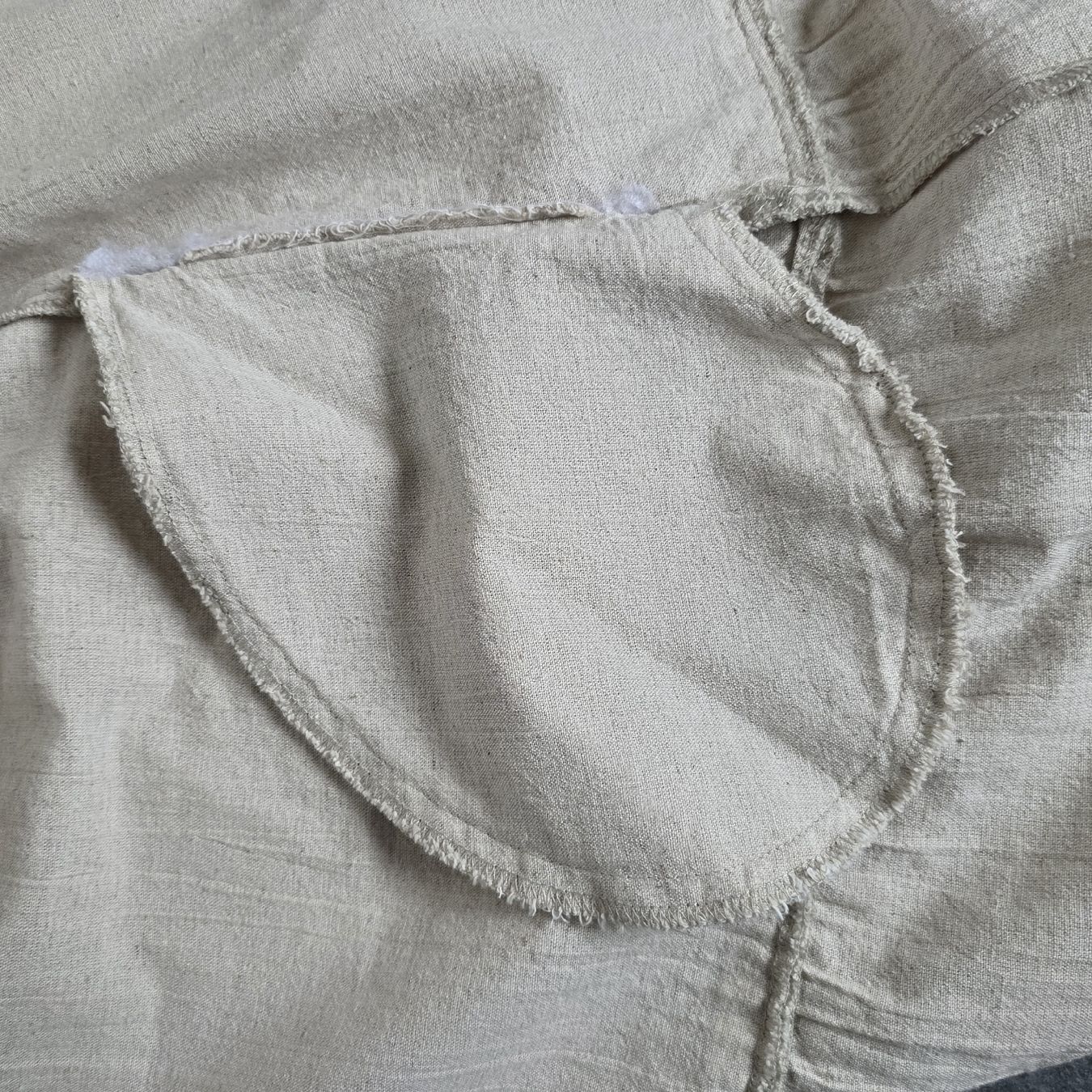Kleider: Wunderschöne Leinen  Maxikleid  mit Spitze, Grösse S Neu ! – Neu (gemäss Beschreibung) aus Rheinsulz von Gilea 9