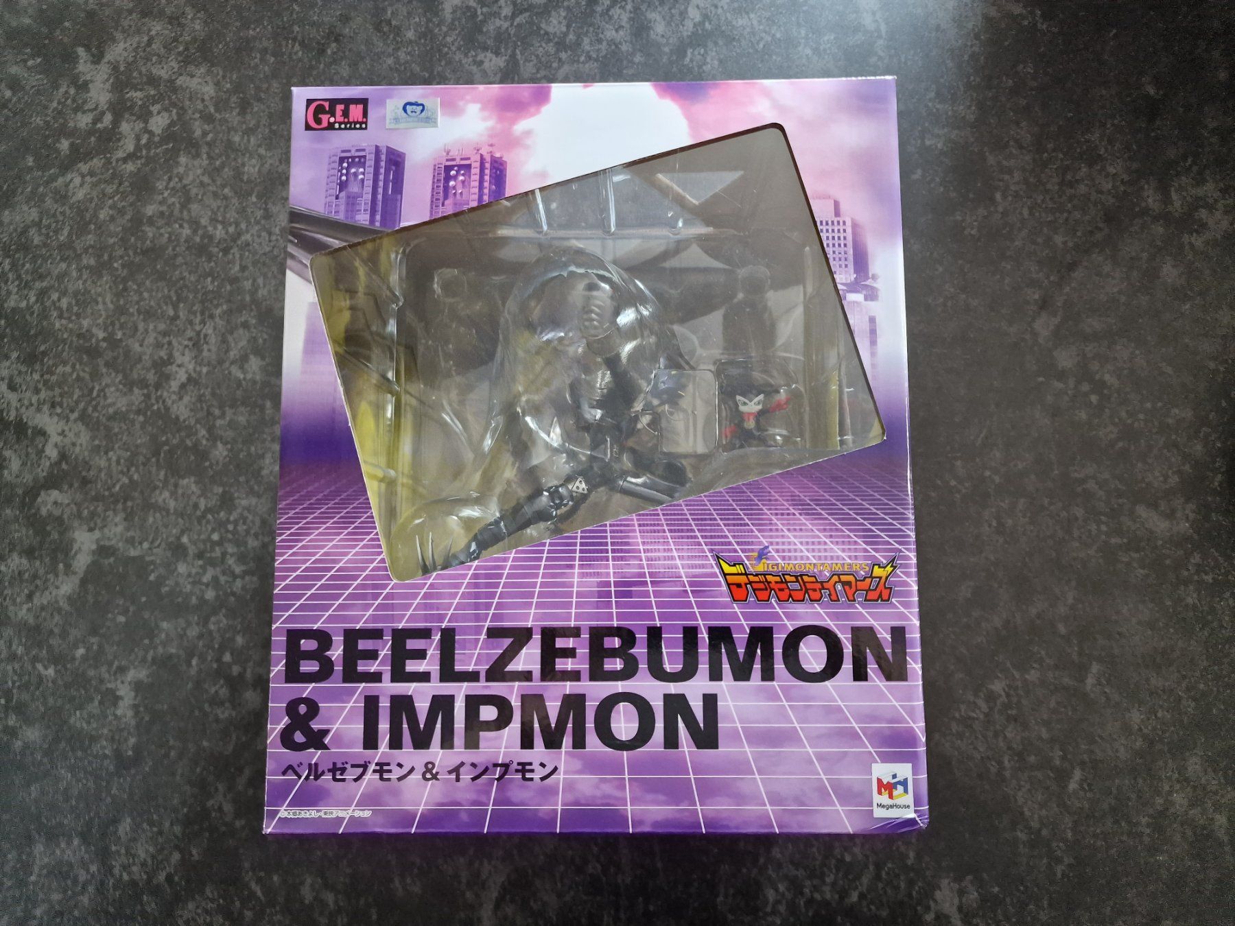Statuette: Digimon Beelzemon & Impmon Figur – Usato da Sarmenstorf venduto da minakings