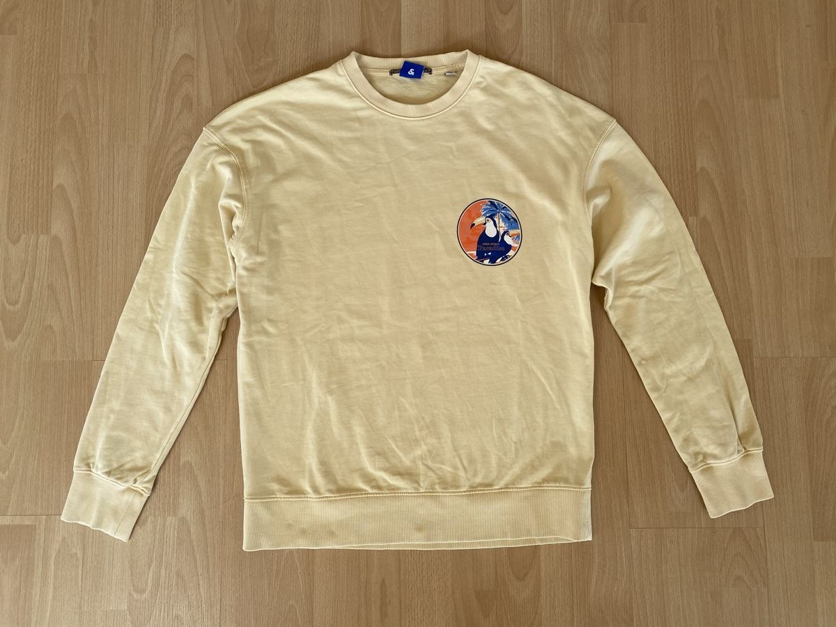 Jack & Jones Maglioni & Felpe: Jack & Jones Pullover gelb Herren Gr. M-L – Nuovo (secondo la descrizione) da Buochs venduto da H16