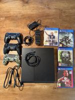 Playstation 4, 3 Cobtroller, Ladestation, HDMI-Kabel, Games