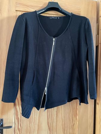 Strickjacke Lily White, schwarz, Gr. One Size (ca. 48/50)