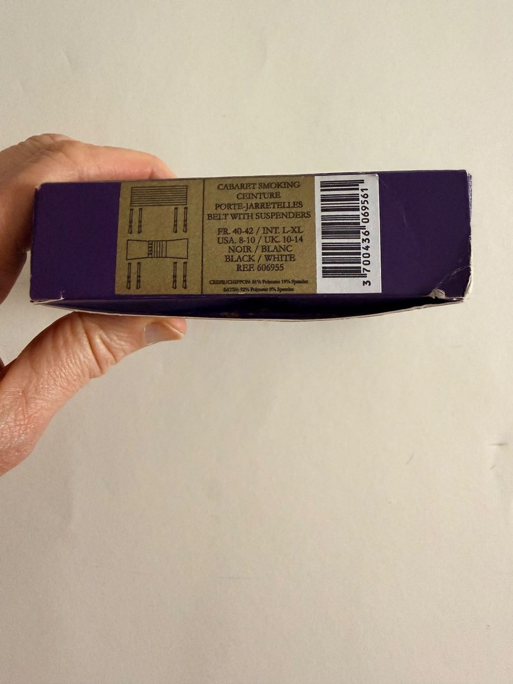 Altra biancheria intima: MAISON CLOSE, Strapsgürtel CABARET SMOKING +Strümpfe, 40-42 – Nuovo e nell'imballaggio originale da Rudolfstetten venduto da gst_g7xl 3